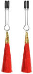 Lovetoy Glamor Tassel Nipple Clamp Red