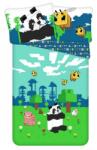 Jerry Fabrics Minecraft ágyneműhuzat Panda 140x200cm 70x90cm (JFK103281)