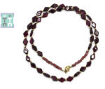  Colier din Granat Neregulat Fatetat 6-7 x 4-5 mm - Accesorii Gold Filled