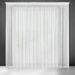 EUROFIRANY Nicea fényáteresztő függöny Fehér 350x270 cm