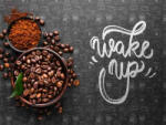 Demeter Group Wake up coffee konyhai falmatrica 90cmx60cm (90cmx60cm)