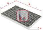 SOFIMA Filtru, aer habitaclu SOFIMA S 4268 CA (S 4268 CA)
