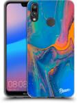 Picasee Husă transparentă din silicon pentru Huawei P20 Lite - Rainbow