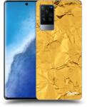 Picasee Husă transparentă din silicon pentru Vivo X60 Pro 5G - Gold