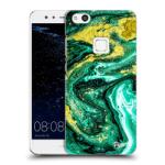 Picasee Husă transparentă din silicon pentru Huawei P10 Lite - Green Gold