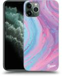 Picasee ULTIMATE CASE pentru Apple iPhone 11 Pro Max - Pink liquid