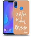 Picasee Husă transparentă din silicon pentru Huawei Nova 3i - Boss Mama