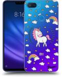 Picasee Husă transparentă din silicon pentru Xiaomi Mi 8 Lite - Unicorn star heaven