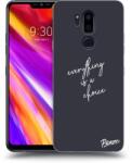 Picasee Husă transparentă din silicon pentru LG G7 ThinQ - Everything is a choice