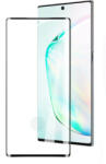 Picasee 3x Sticlă securizată curbată 3D pentru Samsung Galaxy Note 10 N970F - neagră - 2+1 gratis