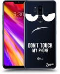 Picasee Husă transparentă din silicon pentru LG G7 ThinQ - Don't Touch My Phone