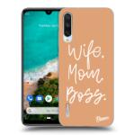 Picasee Husă transparentă din silicon pentru Xiaomi Mi A3 - Boss Mama