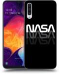 Picasee Husă neagră din silicon pentru Samsung Galaxy A50 A505F - NASA Triple