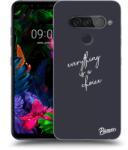 Picasee Husă transparentă din silicon pentru LG G8s ThinQ - Everything is a choice