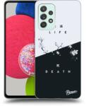 Picasee Husă neagră din silicon pentru Samsung Galaxy A52s 5G A528B - Life - Death