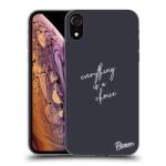 Picasee ULTIMATE CASE pentru Apple iPhone XR - Everything is a choice