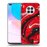 Picasee Husă transparentă din silicon pentru Huawei Nova 8i - Red black