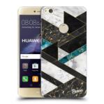 Picasee Husă transparentă din silicon pentru Huawei P9 Lite 2017 - Dark geometry