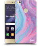 Picasee Husă transparentă din silicon pentru Huawei P9 Lite 2017 - Pink liquid