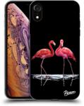 Picasee ULTIMATE CASE pentru Apple iPhone XR - Flamingos couple