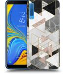 Picasee Husă transparentă din silicon pentru Samsung Galaxy A7 2018 A750F - Light geometry
