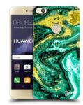 Picasee Husă transparentă din silicon pentru Huawei P9 Lite 2017 - Green Gold