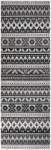 vidaXL Covor de exterior, gri închis, 80x250 cm, țesătură plată (317059) Patura