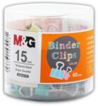 M&G Clips colorat 15mm, 60 bucati/cutie M&G ABS92770