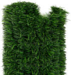 Jalos Erkélytakaró, kerítéstakaró belátásgátló zöld tűlevelű műsövény 300x150 cm korlát takaró háló élethű szőtt levelekkel