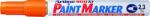 Artline Marker cu vopsea ARTLINE 400XF, corp metalic, varf rotund 2.3mm - portocaliu (EK-400XF-OG) - officeclass