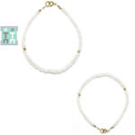  Bratara Piatra Lunii Adularia - Disc Fatetat 2-3 x 3-4 mm Diametru 56 mm - Accesorii Gold Filled - 1 Buc