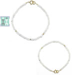  Bratara Piatra Lunii Adularia Diametru 56 mm - Disc Fatetat 2-2, 5 x 3 mm - Accesorii Gold Filled - 1 Buc