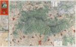  A Mátra térképe fakeretben (1933) - mindentudasboltja - 27 100 Ft