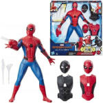 Hasbro Set 3 in 1 figurina Spiderman Far from Home cu sunete interactive si lansator 34 cm Figurina