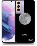 Picasee Átlátszó szilikon tok az alábbi mobiltelefonokra Samsung Galaxy S21+ 5G G996F - Moon Minimal