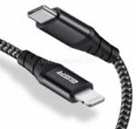 ESR 5V/3A 1m fekete USB C lightning PD kábel (ESR-PD-CABLE-BK) (ESR-PD-CABLE-BK)