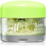 Barry M Lip Scrub Lime Exfoliant pentru buze 15 g