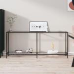 vidaXL Masă consolă, transparent, 180x35x75, 5 cm, sticlă securizată (331702)
