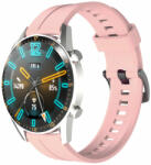 Huawei Watch 3 / Watch 3 Pro okosóra szíj - pink szilikon (22 mm)
