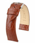 Hirsch Crocograin borjúbőr óraszíj, aranybarna, 18/16L - orabox