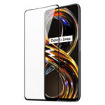 Dux Ducis All Glass Full Screen üvegfólia Realme 8i, fekete - mobilego