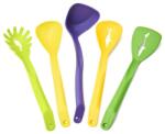 Vanora Set 5 Ustensile Bucatarie, Nylon, Multicolor, Vanora Home (vn-ymj-eq126)