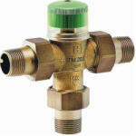 Resideo TM200-3/4A termosztatikus keverőszelep, HMV, forrázásvédelem, R3/4" KM+hollandi, 30. . . 60°C, kvs=1, 6 (TM200-3_4A)