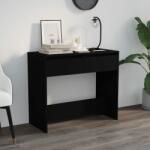 vidaXL Masă consolă, negru, 89x41x76, 5 cm, oțel (809567)