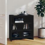 vidaXL Servantă, negru, 70x40, 5x75 cm, PAL (809756) Comoda