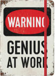 Genius At Work - Jegyzetfüzet (54003)