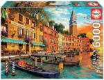Educa 6000 db-os puzzle - Naplemente San Marco-ban (19286)