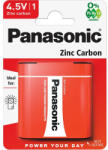 Panasonic Red Zinc 4.5V lapos cink-mangán tartóselem (3R12R-1BP)