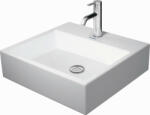 Duravit Vero Air csiszolt kerámia mosdó 50x47 cm, WonderGliss bevonattal, túlfolyó nélkül, alpin fehér 23505000711 (23505000711)