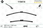 SWF Volvo S40 II 2005.08-2010.07 és Volvo V50 2005.08-2012.06 első ablaktörlő lapát készlet SWF119414 (119414)